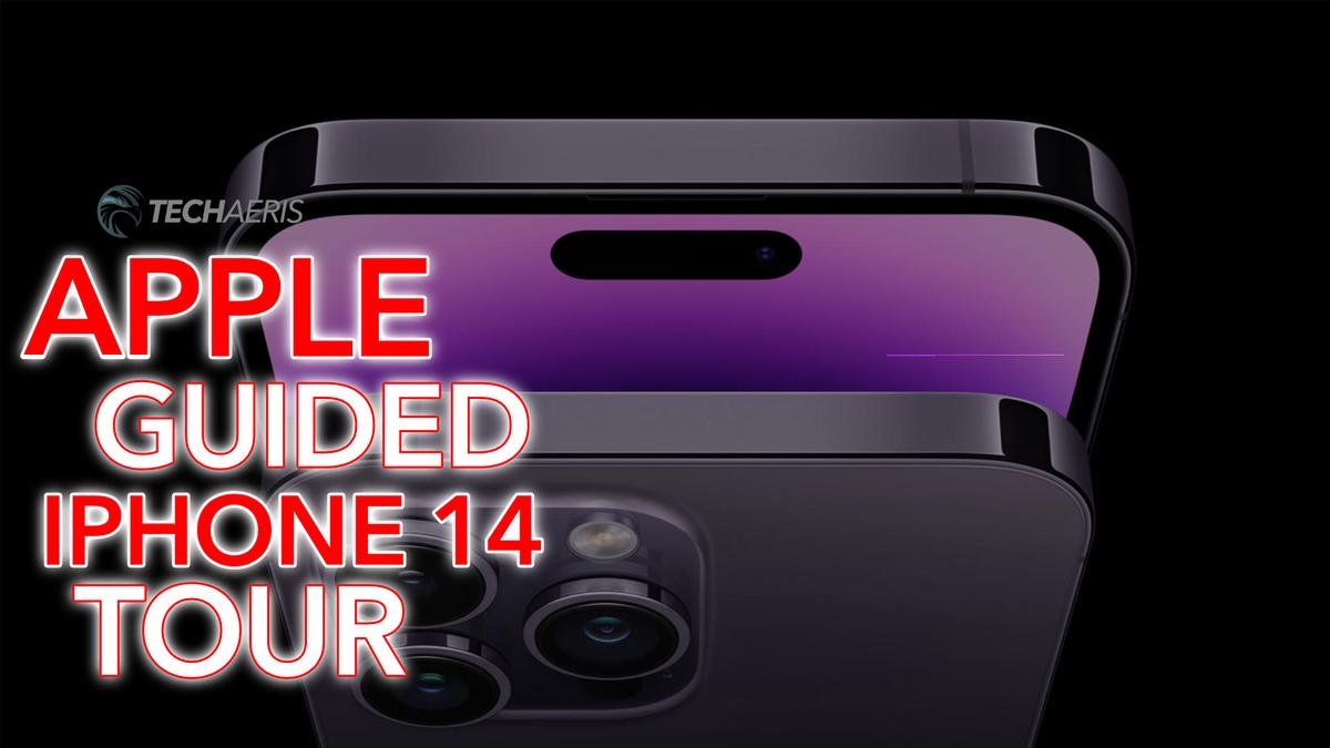 'Video thumbnail for Apple iPhone 14 & 14 Pro Guided Tour'