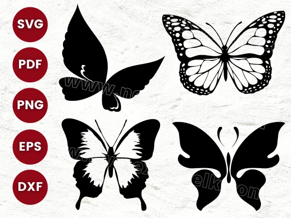 Butterfly SVG Cut File Vector
