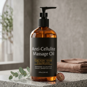 Ultimate Anti-Cellulite Massage Oil – Collagen & Stem Cell Infused