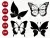 Butterfly SVG Cut File Vector/Clipart Bundle
